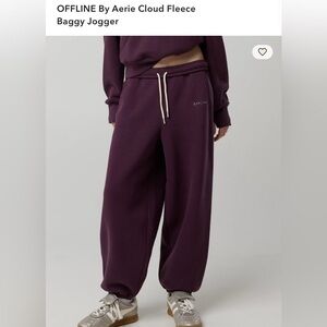 OFFLINE by Aerie Cloud Fleece Baggy Joggers Bundle | Petite XL